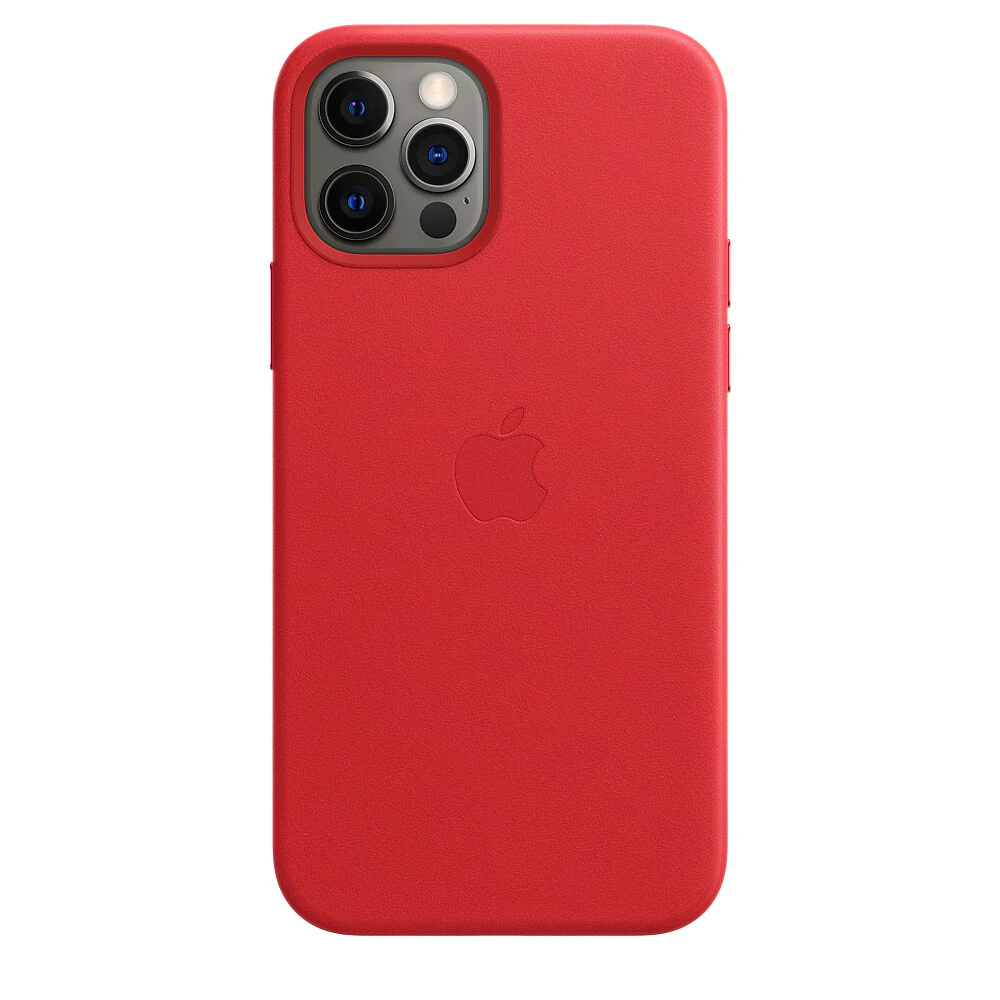 Apple MHKD3ZM/A - Leather Case with MagSafe for iPhone 12 / 12 Pro  in (PRODUCT)RED - Image 8