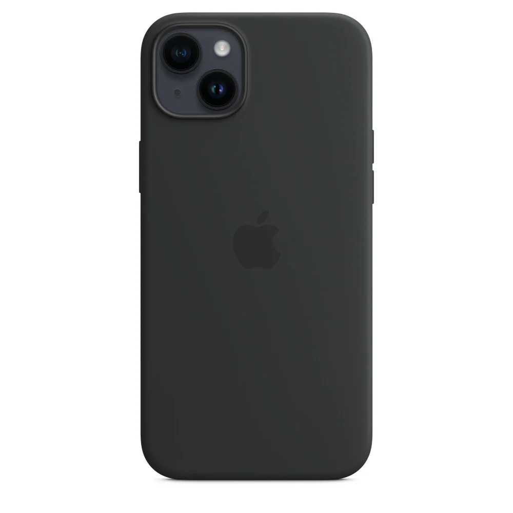 Apple iPhone 14 Plus Silicone Case with MagSafe in Midnight - Image 3