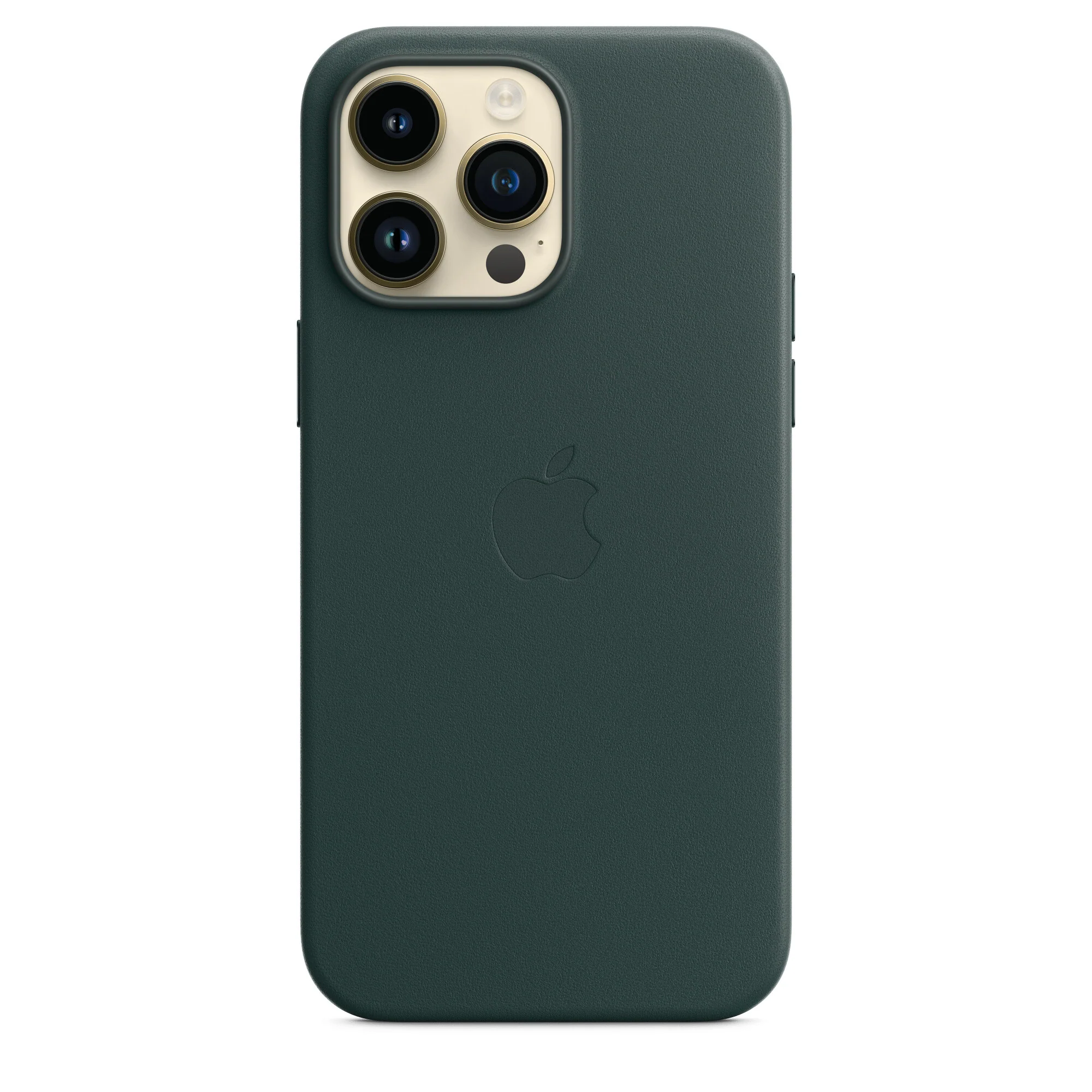 Apple iPhone 14 Pro Max Leather Case with MagSafe in Forest Green - Image 2