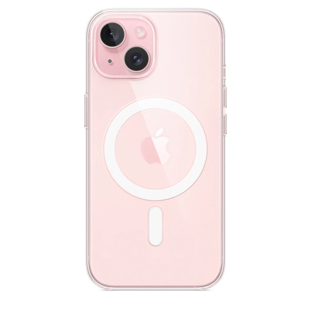 Apple MT203ZM/A - Clear Case with MagSafe for iPhone 15 in Transparent - Image 2