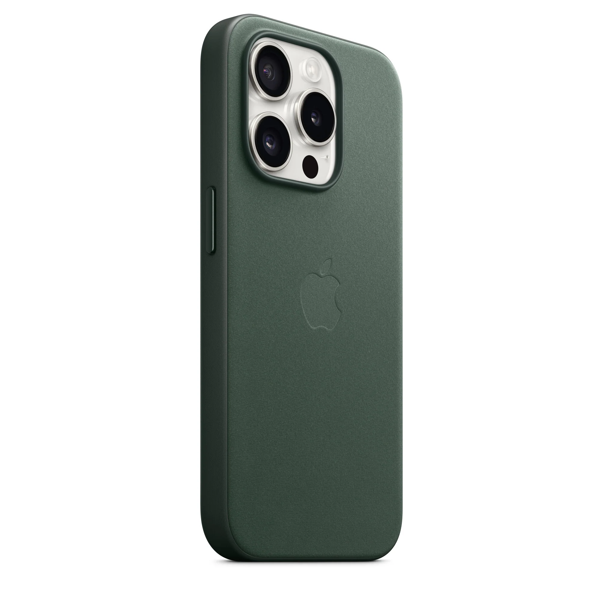 Apple MT4U3ZM/A - FineWoven Case with MagSafe for iPhone 15 Pro in Evergreen - Image 5