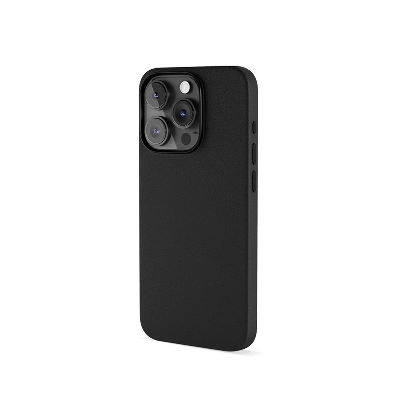 Epico Mag+ Leather Case for iPhone 15 in Black - Image 4