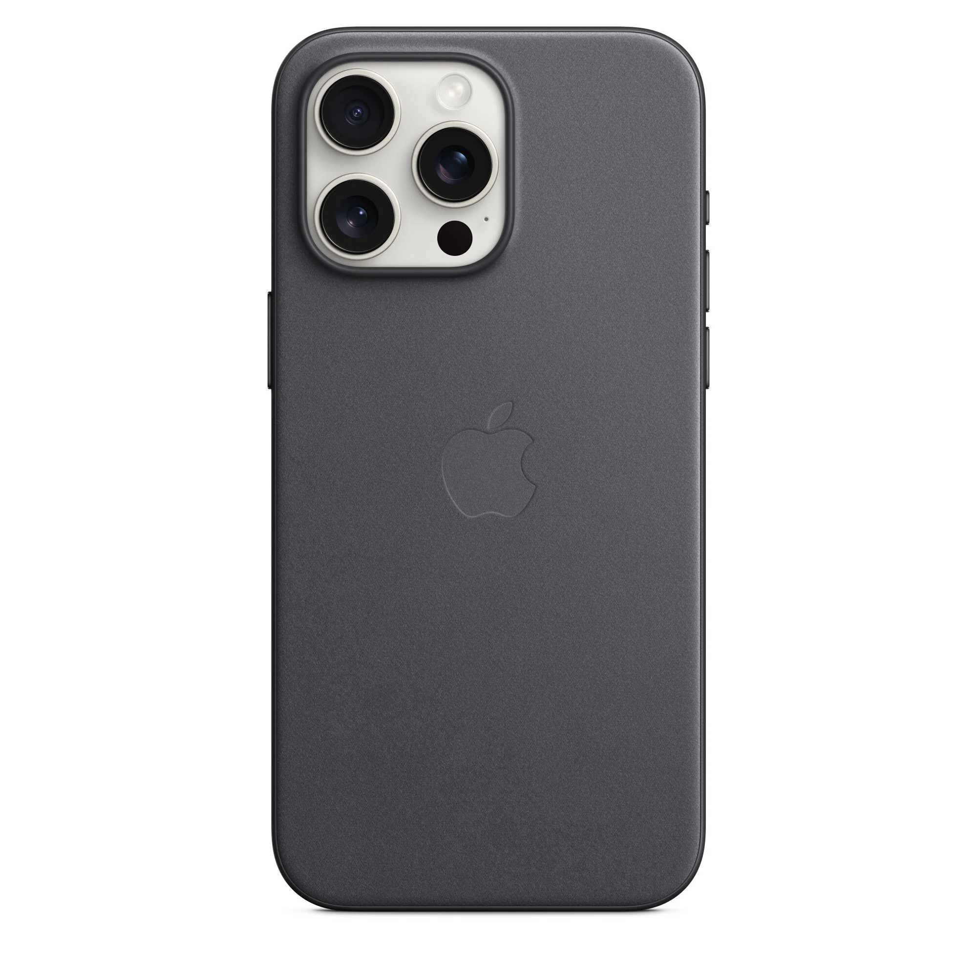 Apple MT4V3ZM/A - FineWoven Case with MagSafe for iPhone 15 Pro Max in Black - Image 3