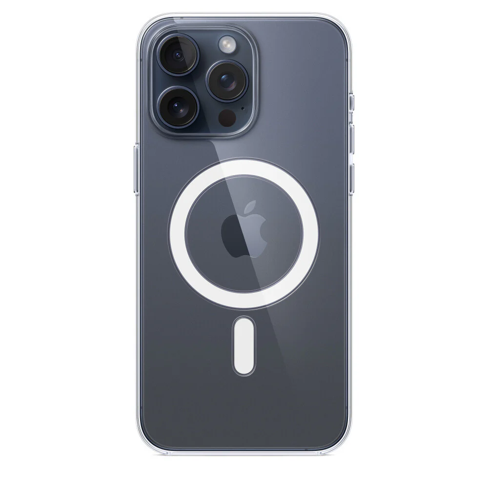 Apple MT233ZM/A - Clear Case with MagSafe for iPhone 15 Pro Max in Transparent - Image 2