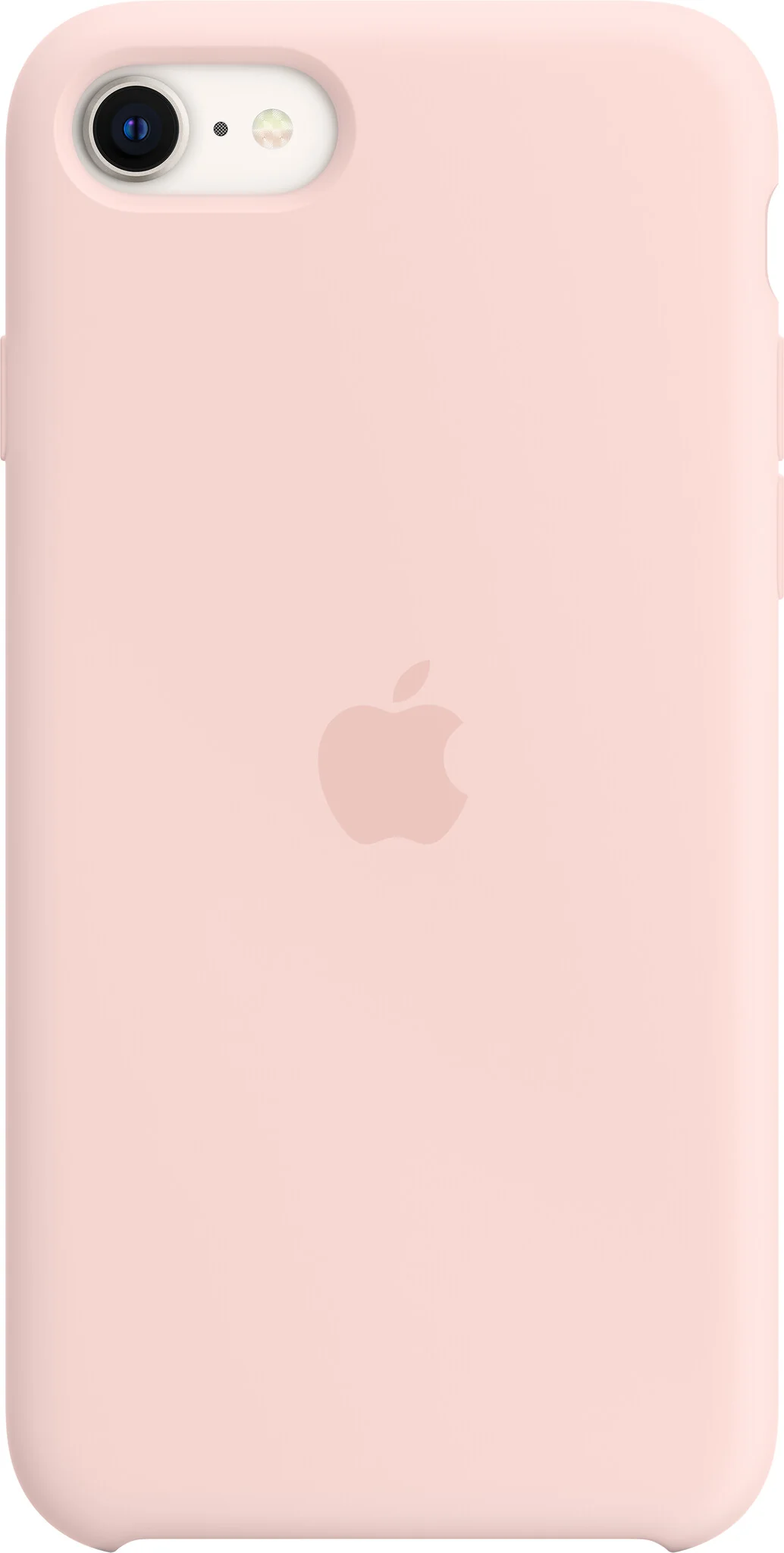 Apple MN6G3ZM/A - Silicone Case for iPhone SE in Chalk Pink - Image 3