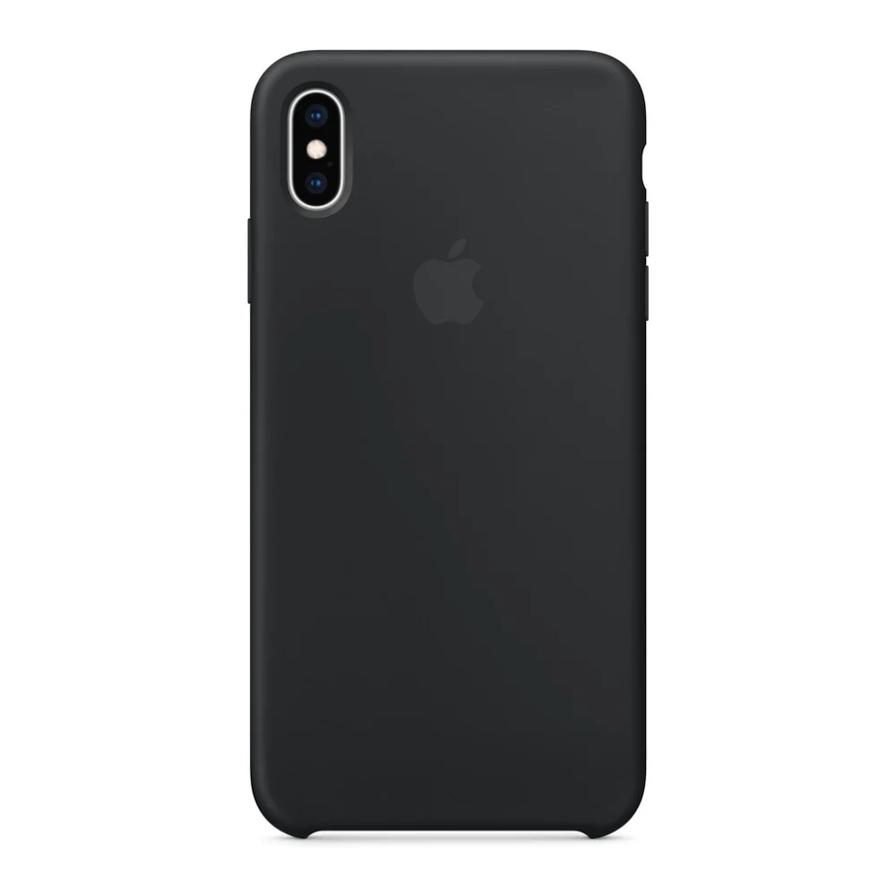 Apple iPhone XS Max Silicone Case - Black