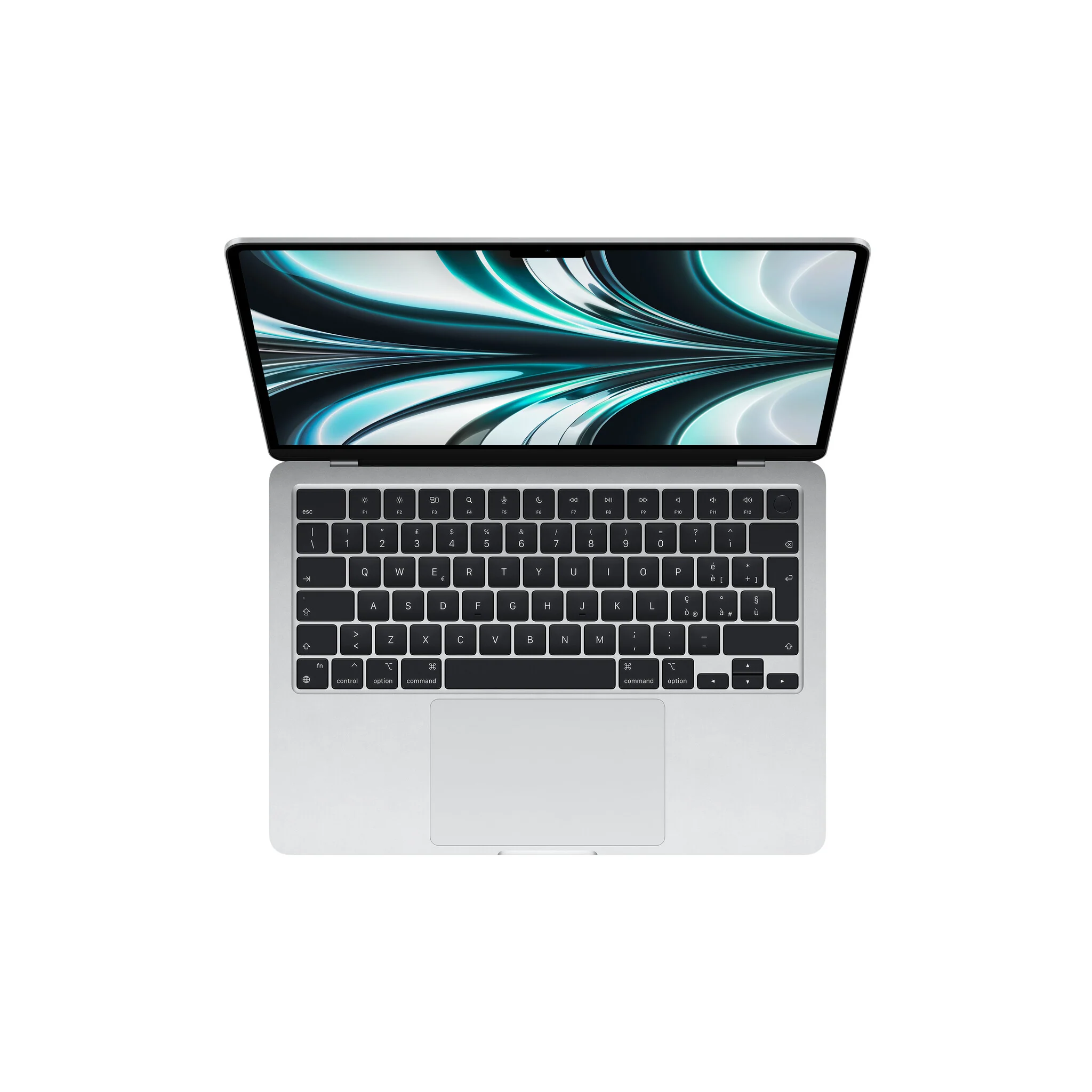 Apple MacBook Air Laptop - 34.5 cm (13.6") - Apple M2 - 8 GB RAM - 256 GB SSD - Wi-Fi 6 - macOS Monterey - Silver - Image 3