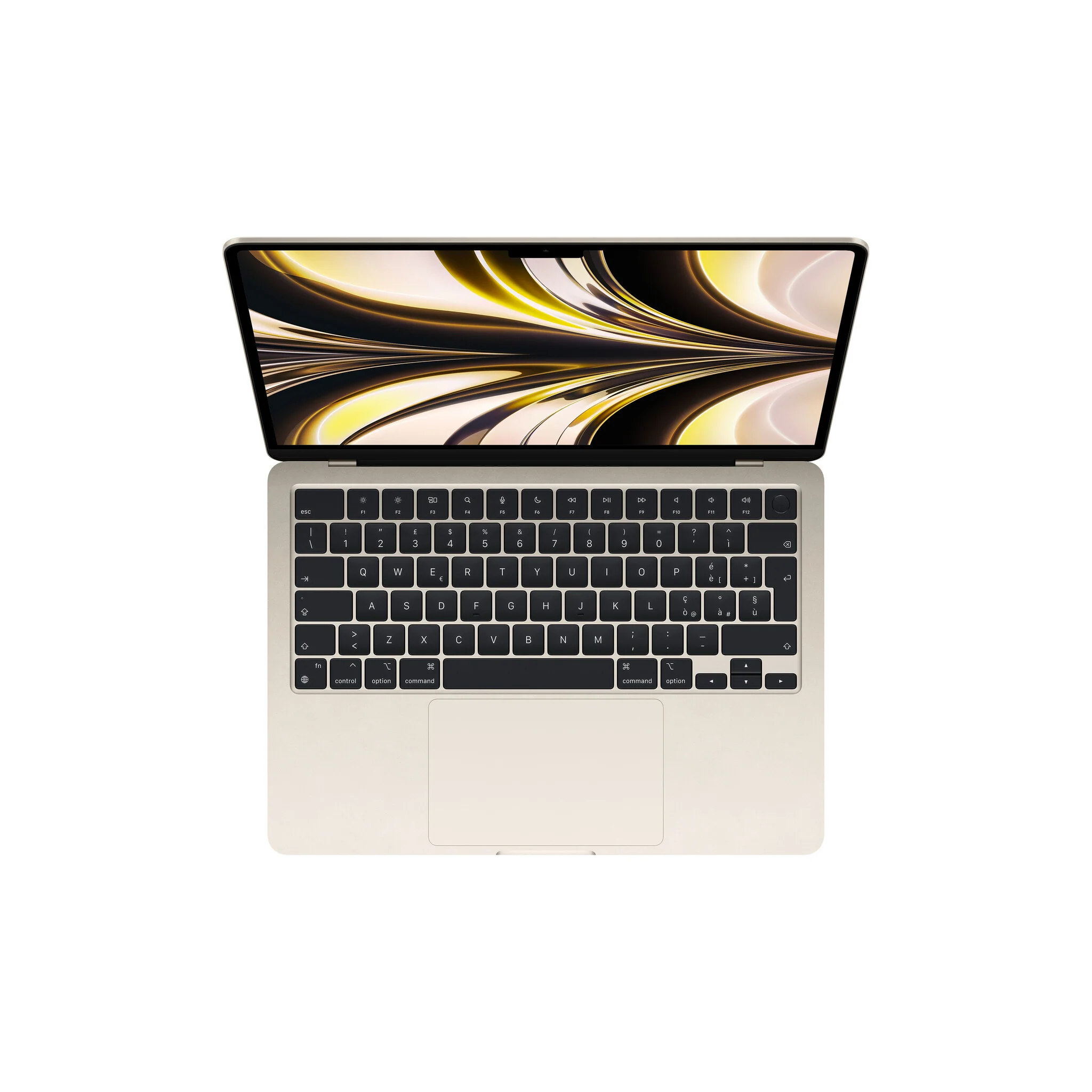 Apple MacBook Air Laptop - 34.5 cm (13.6") - Apple M2 - 8 GB RAM - 512 GB SSD - Wi-Fi 6 - macOS Monterey - Starlight - Image 3