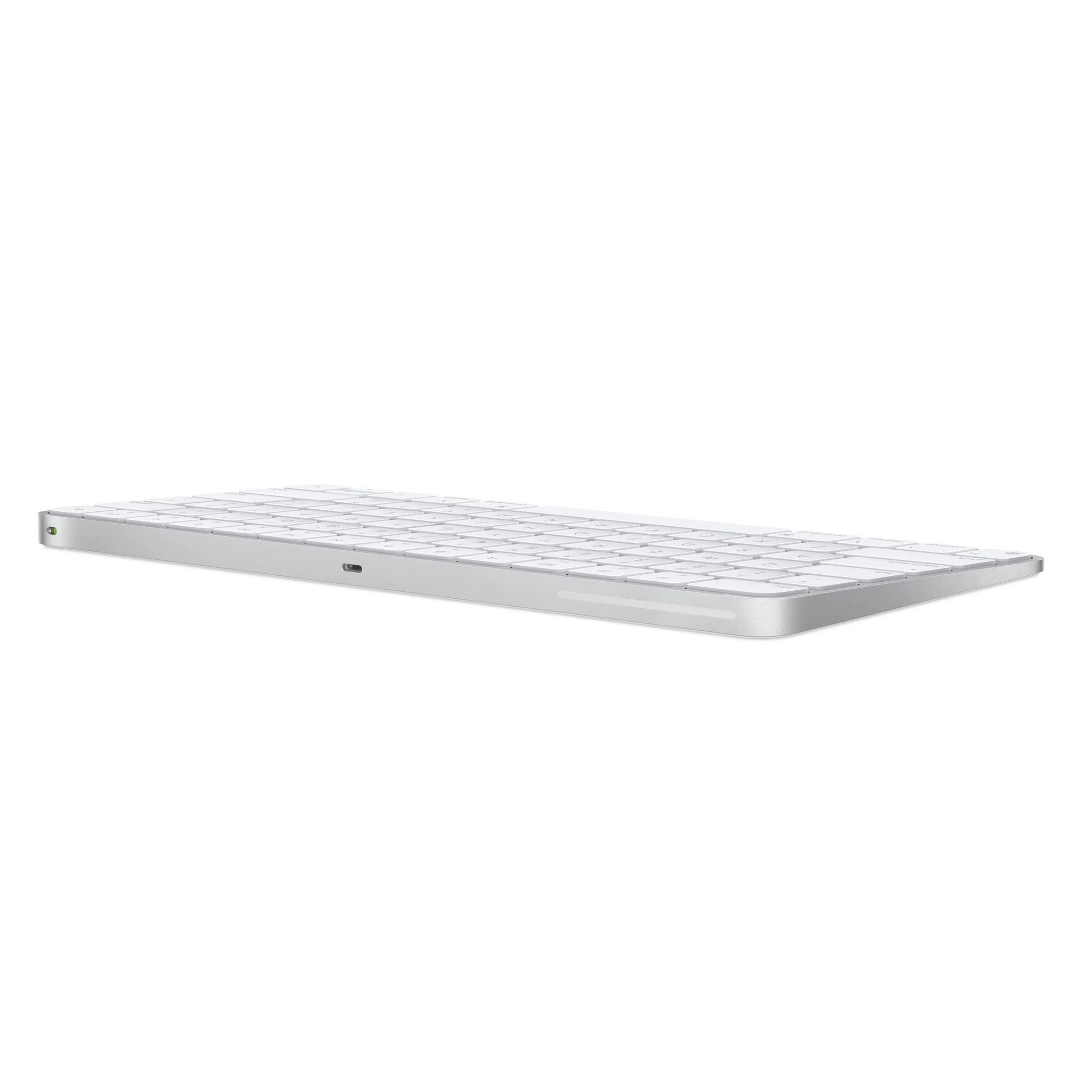 Apple Magic - USB Wired + Bluetooth Wireless Keyboard in Aluminium / White (QWERTY Arabic) - Image 3