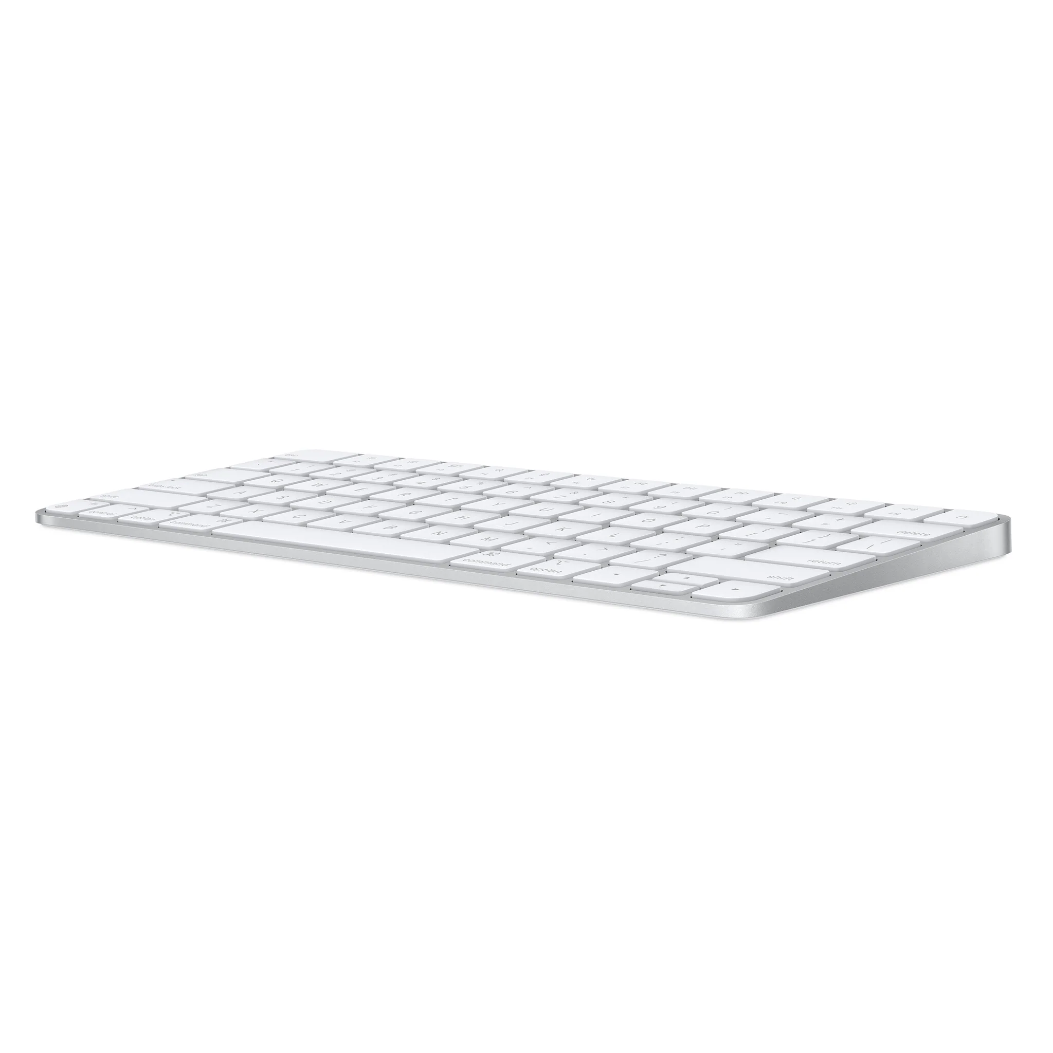 Apple Magic - USB Wired + Bluetooth Wireless Keyboard in Aluminium / White (QWERTY Arabic) - Image 4