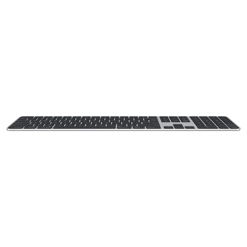 Apple Magic - USB Wired + Bluetooth Keyboard in Black / Silver (QWERTZ Swiss) - Image 2