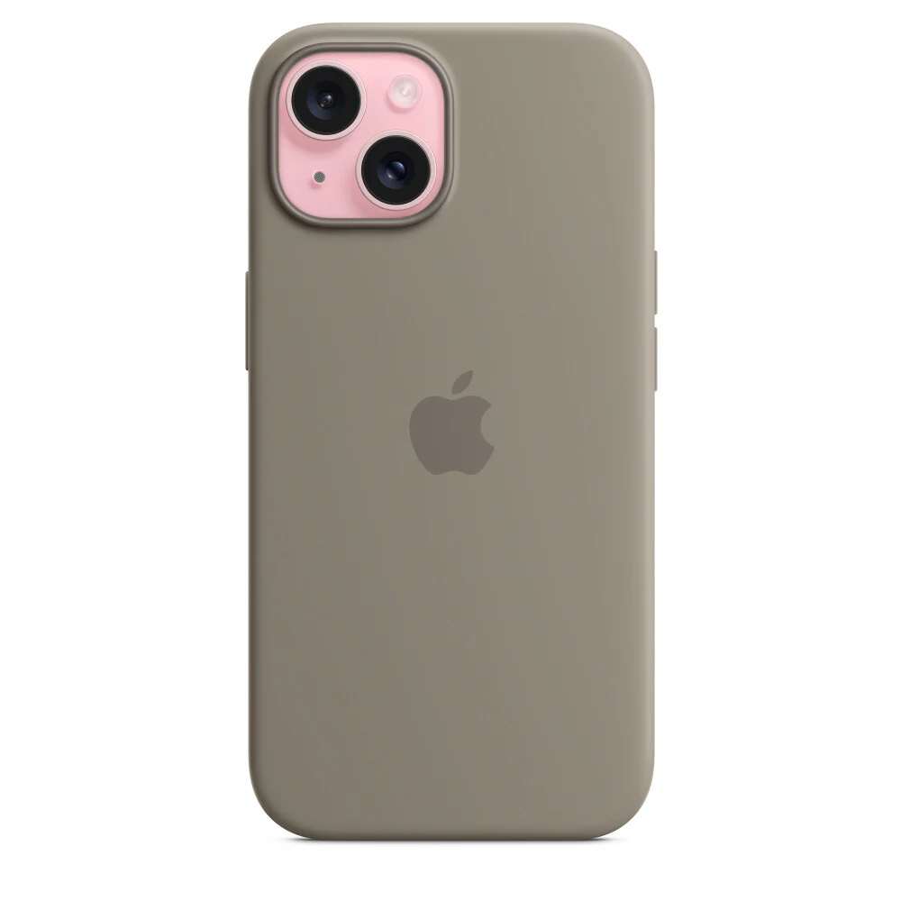 Apple mobile phone case with MagSafe for iPhone 15 in Brown - Image 2