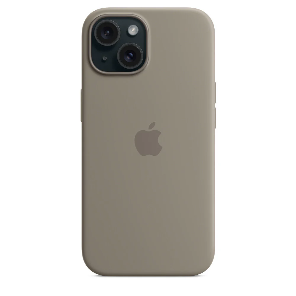 Apple mobile phone case with MagSafe for iPhone 15 in Brown - Image 5