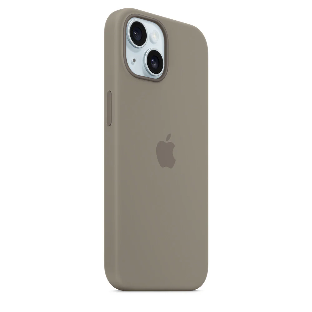 Apple mobile phone case with MagSafe for iPhone 15 in Brown - Image 6