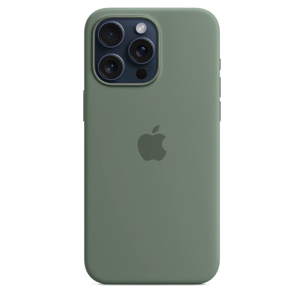 Apple mobile phone case with MagSafe for iPhone 15 Pro Max in Cypress Green - Image 2