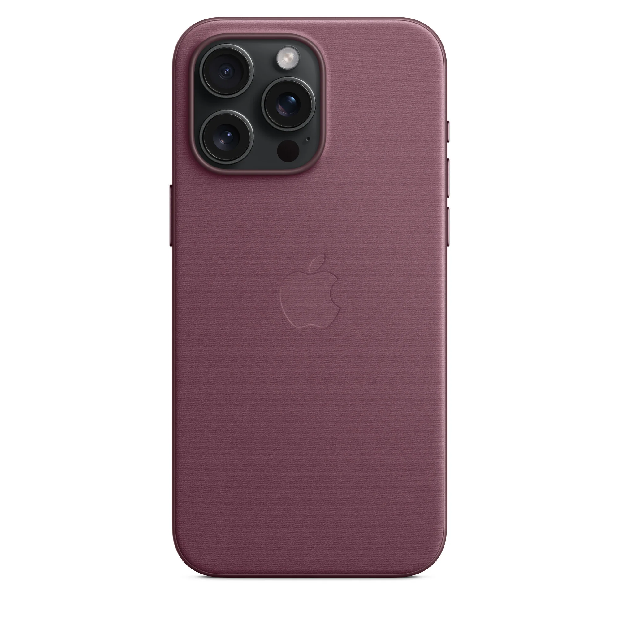 Apple MT4X3ZM/A - FineWoven Case with MagSafe for iPhone 15 Pro Max in Mulberry - Image 4