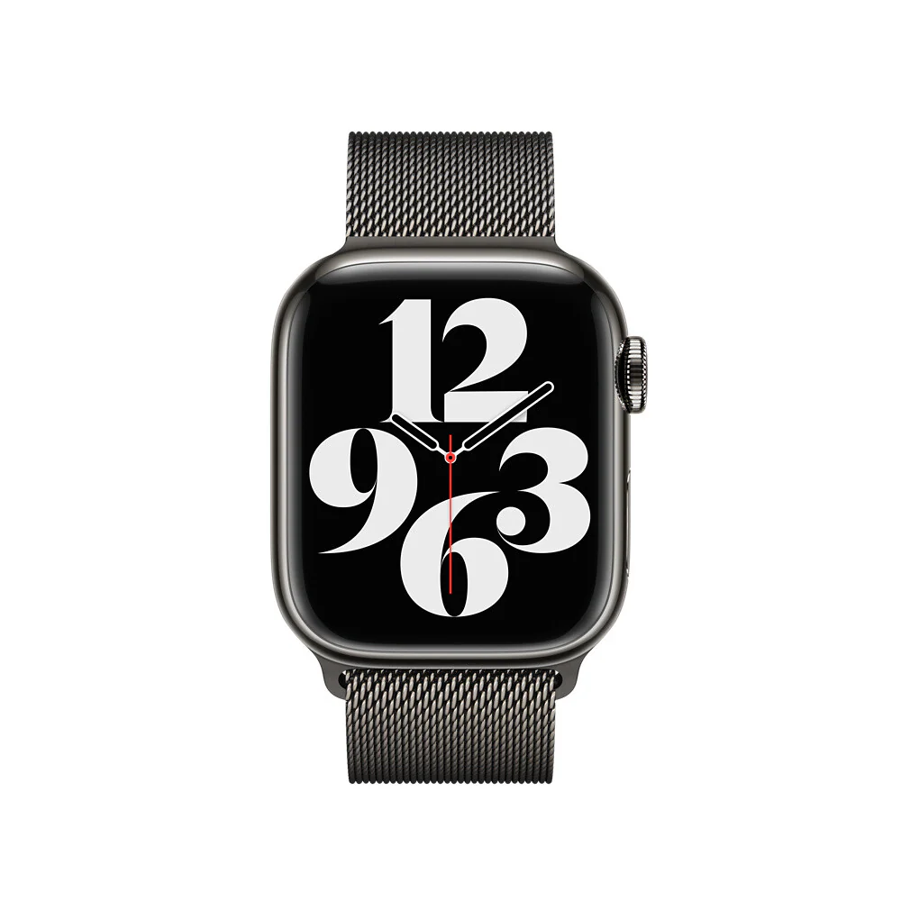 Apple MTJM3ZM/A - 41mm Graphite Milanese Loop - Image 3