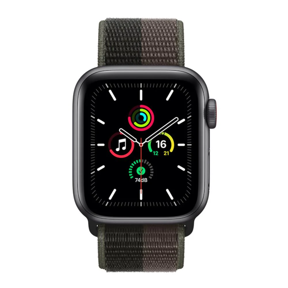 Apple Watch SE OLED 40 mm Digital 324 x 394 pixels Touchscreen 4G Grey Wi-Fi GPS (satellite) - Image 2