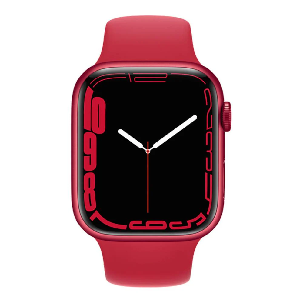 Apple Watch Series 7 GPS + Cellular 45mm (PRODUCT)RED Alum Case with (PRODUCT)RED Sport Band - Image 2
