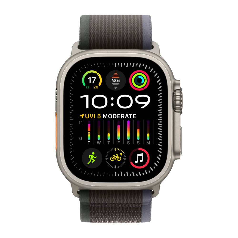 Apple Watch Ultra 2 - 49MM - GPS + Cellular - Trail Loop Blue/Black - Excellent Condition - Image 2