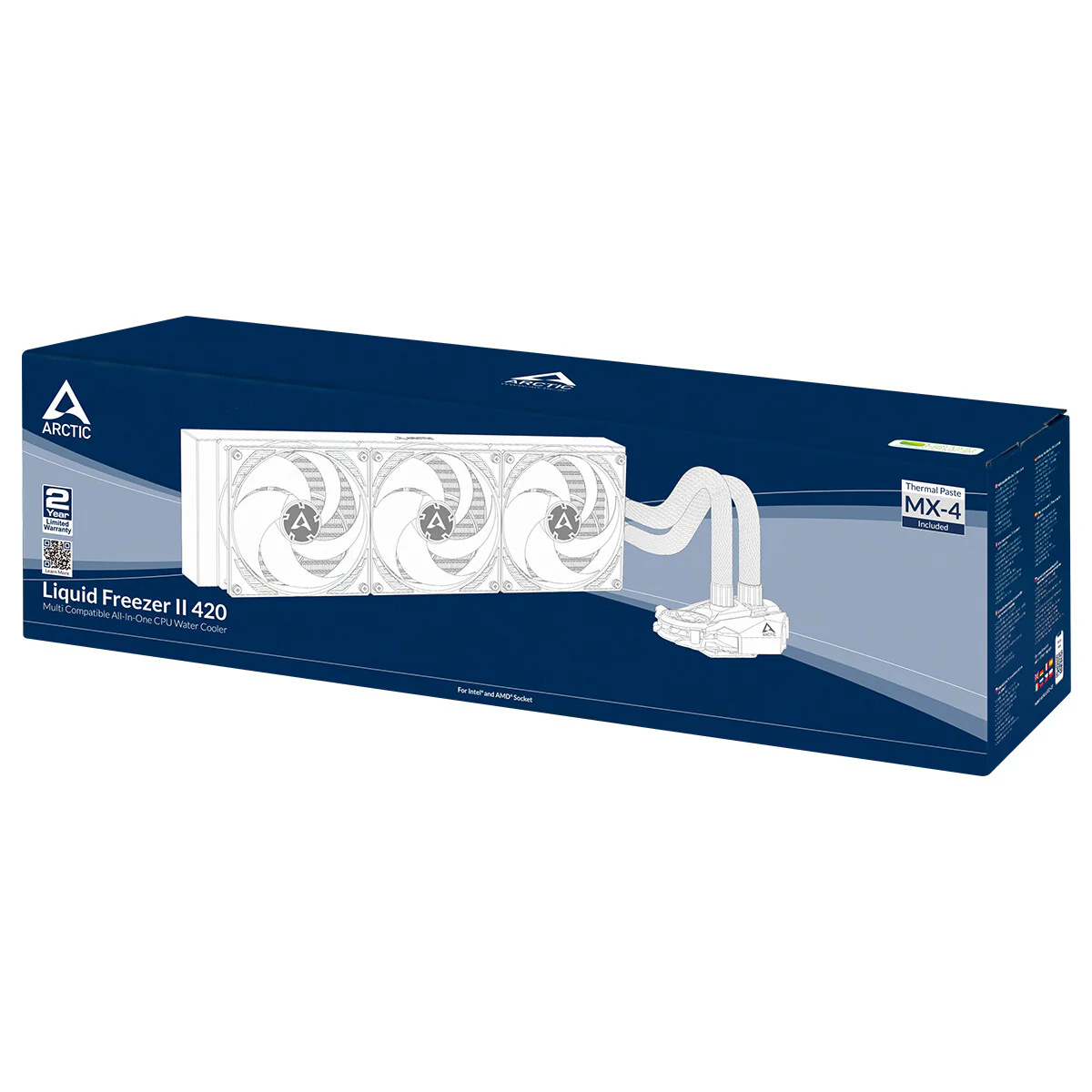 ARCTIC Liquid Freezer II - All-In-One Liquid Processor Cooler in Black - 420mm - Image 5