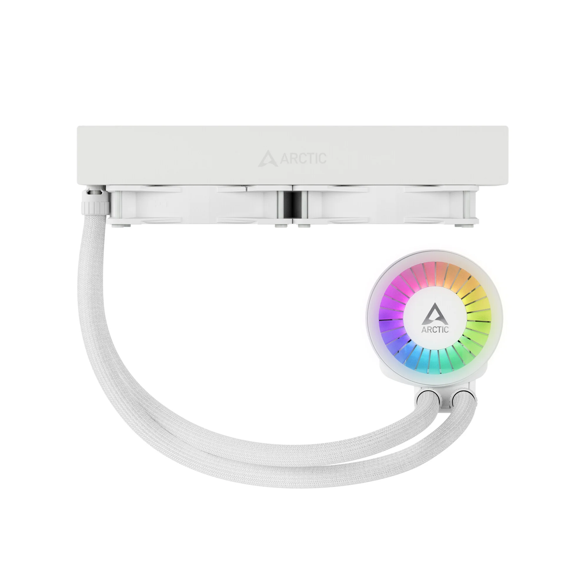 ARCTIC Liquid Freezer III 240 A-RGB - All-in-One Liquid CPU Cooler in White - 240mm - Image 3