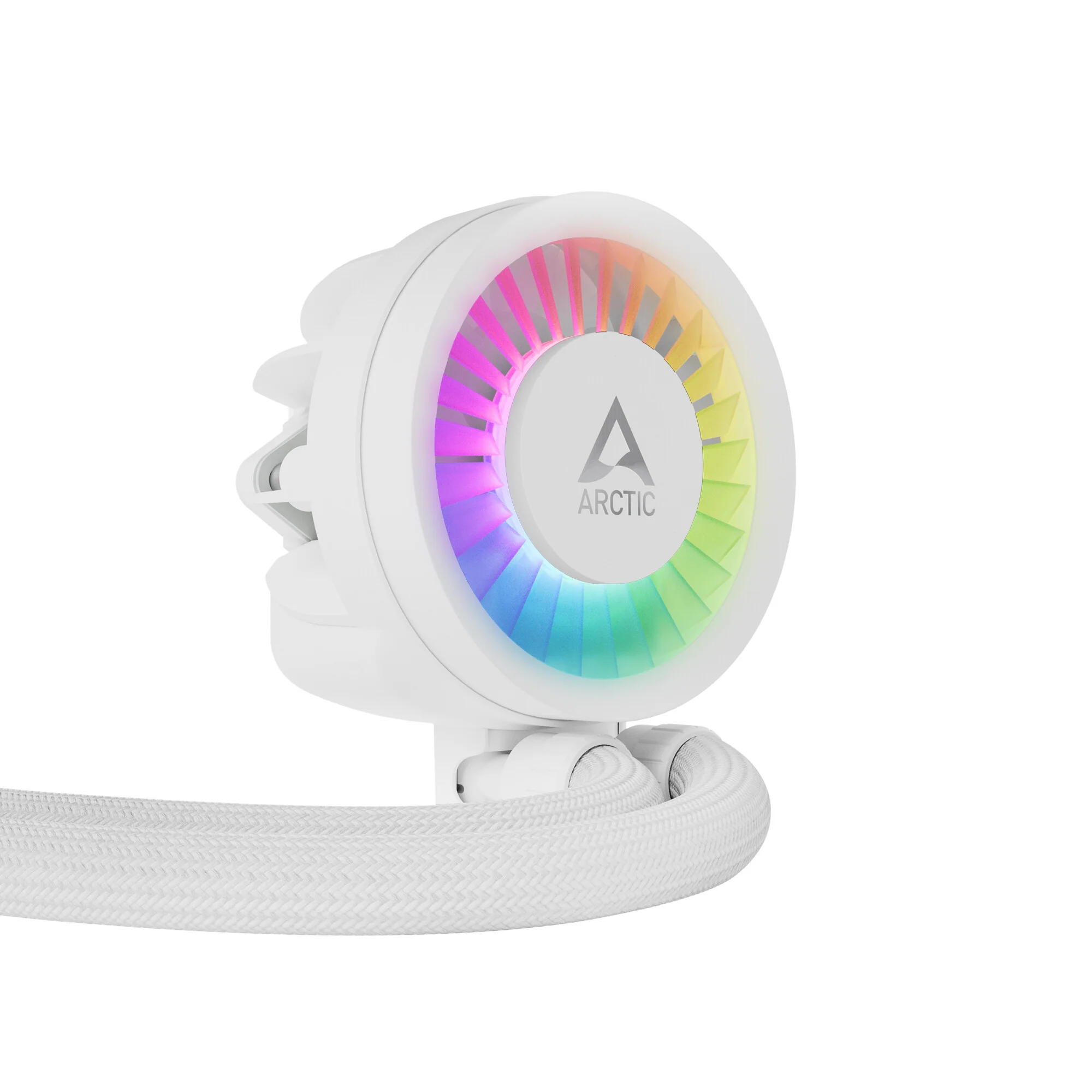 ARCTIC Liquid Freezer III 240 A-RGB - All-in-One Liquid CPU Cooler in White - 240mm - Image 4