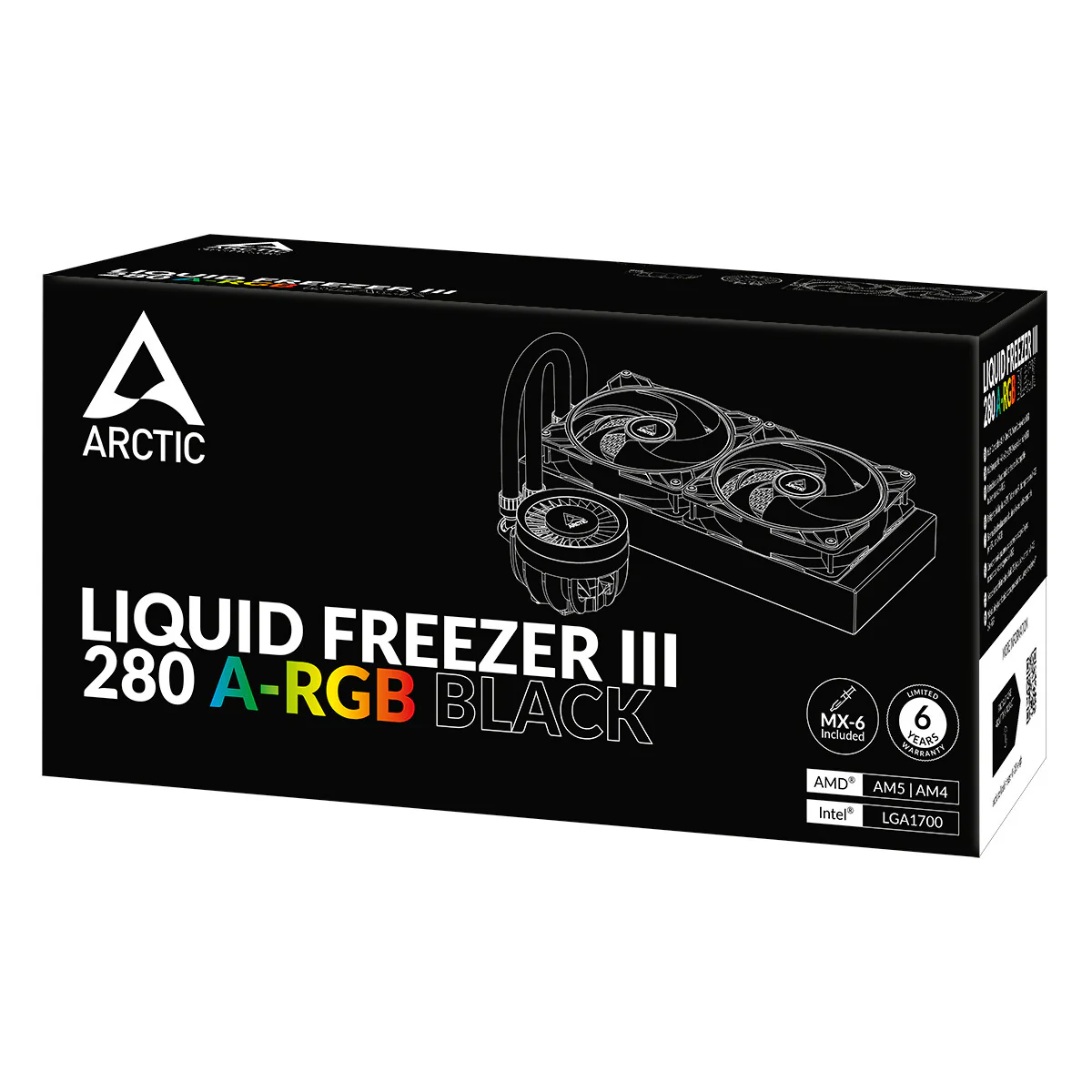 ARCTIC Liquid Freezer III 280 A-RGB - All-in-One Liquid CPU Cooler in Black - 280mm - Image 17