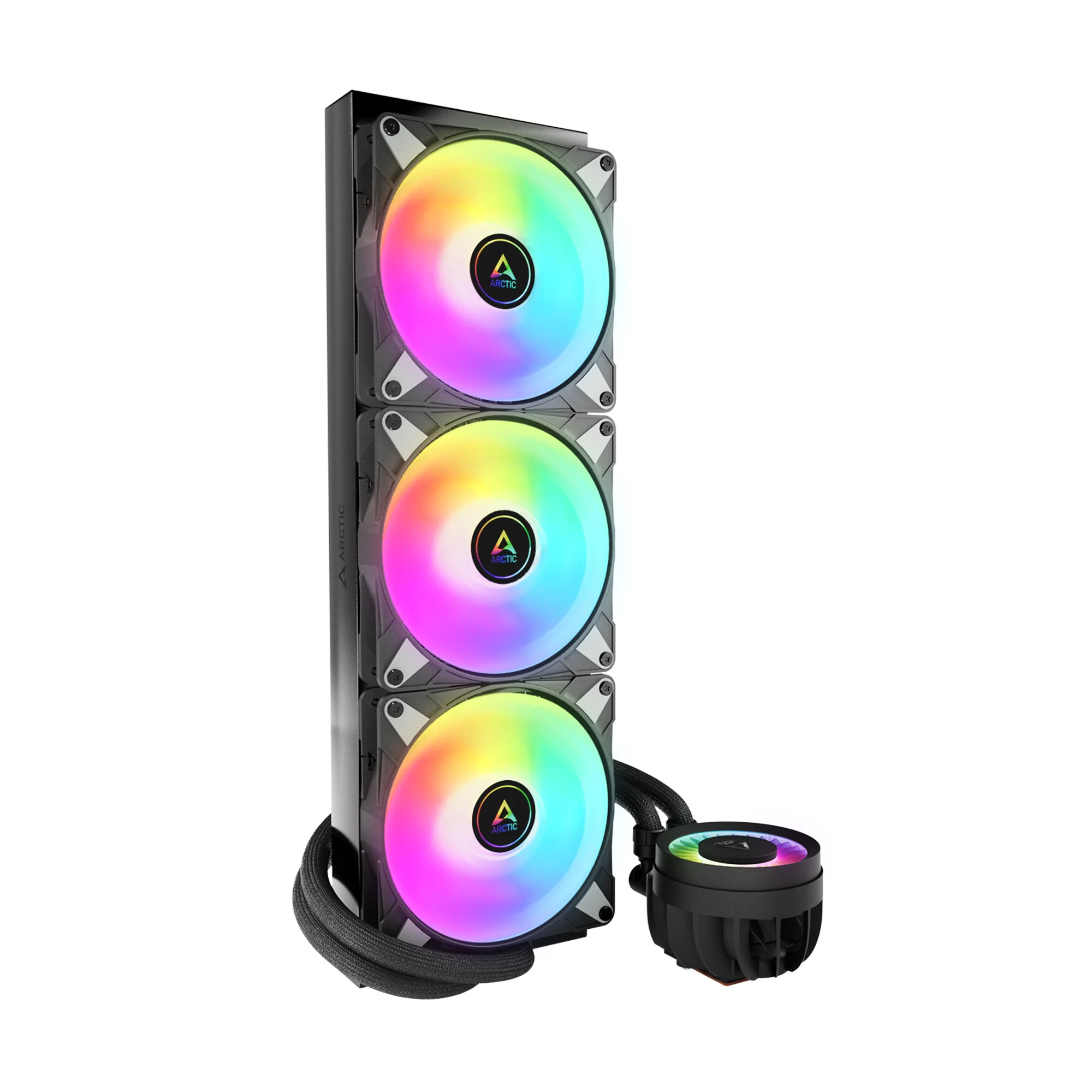 ARCTIC Liquid Freezer III 420 A-RGB - All-in-One Liquid CPU Cooler in Black - 420mm - Image 2