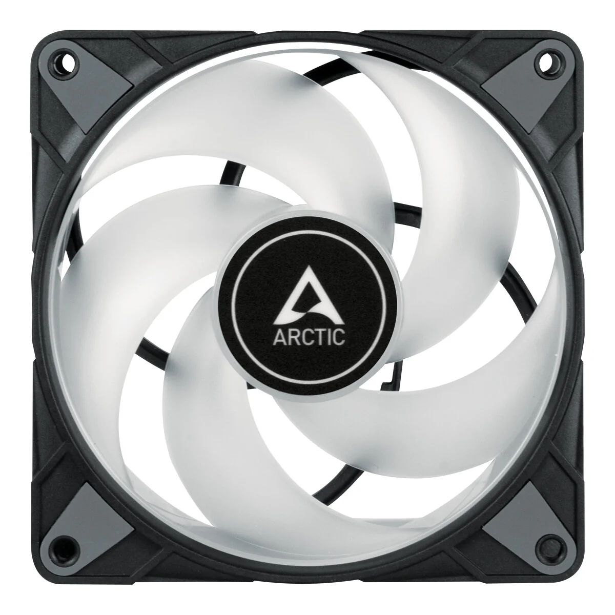 ARCTIC P12 PWM PST A-RGB 0dB - Computer Case Fan in Black / White - 120mm - Image 2