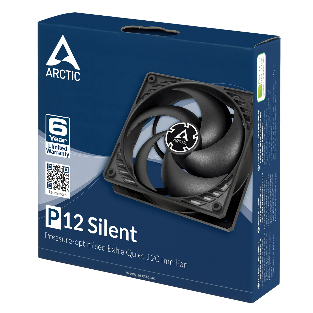 ARCTIC P12 Silent - Computer Case Fan in Black - 120mm - Image 5