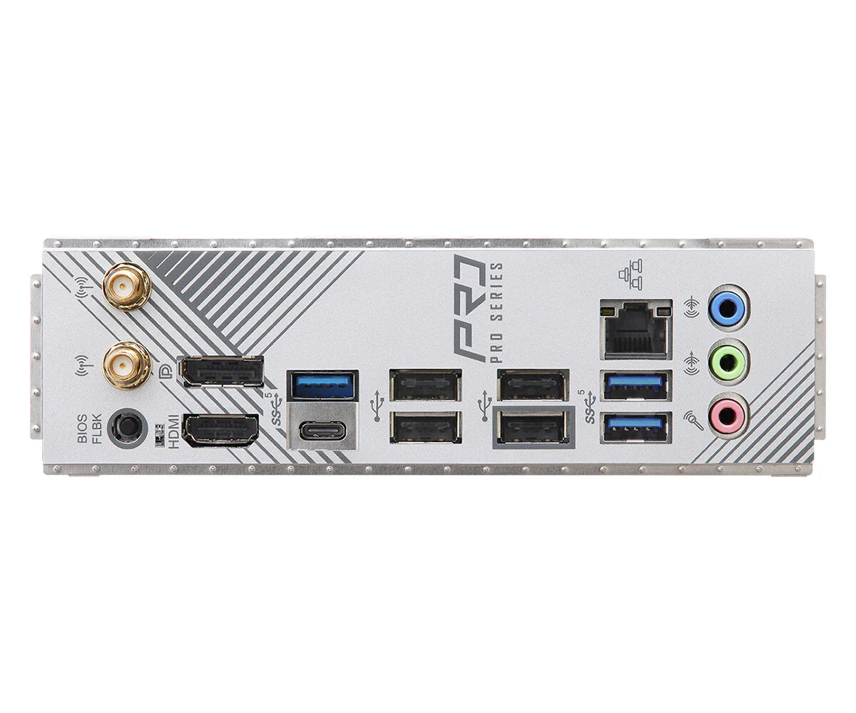 Asrock A620M Pro RS WiFi micro ATX motherboard - AMD A620 Socket AM5 - Image 5
