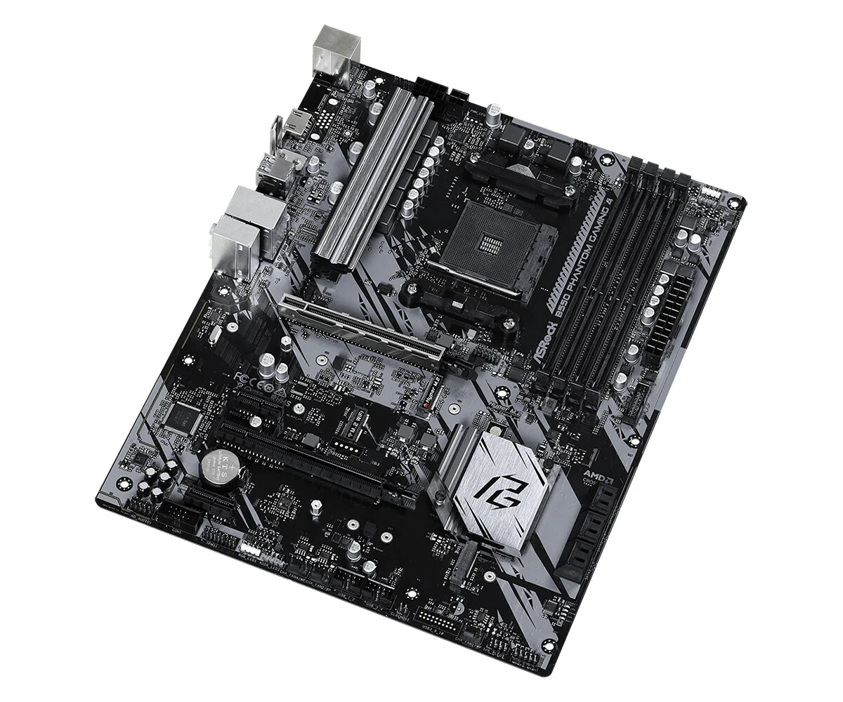 Asrock B550 Phantom Gaming 4 ATX motherboard - AMD B550 Socket AM4 - Image 4