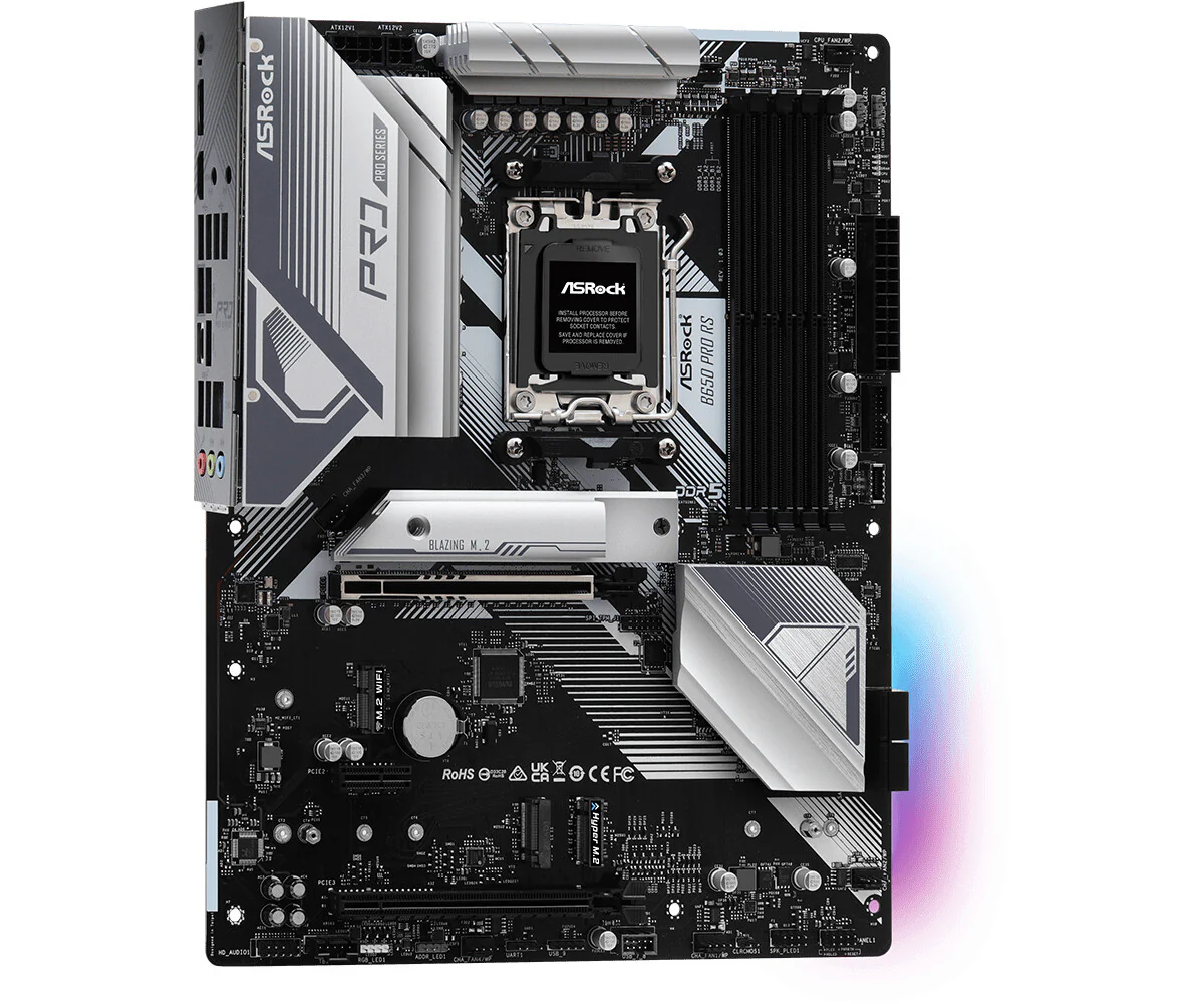 Asrock B650 Pro RS ATX motherboard - AMD B650 Socket AM5 - Image 3