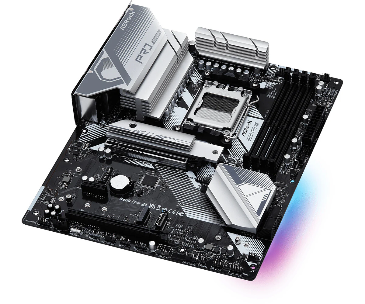 Asrock B650 Pro RS ATX motherboard - AMD B650 Socket AM5 - Image 4