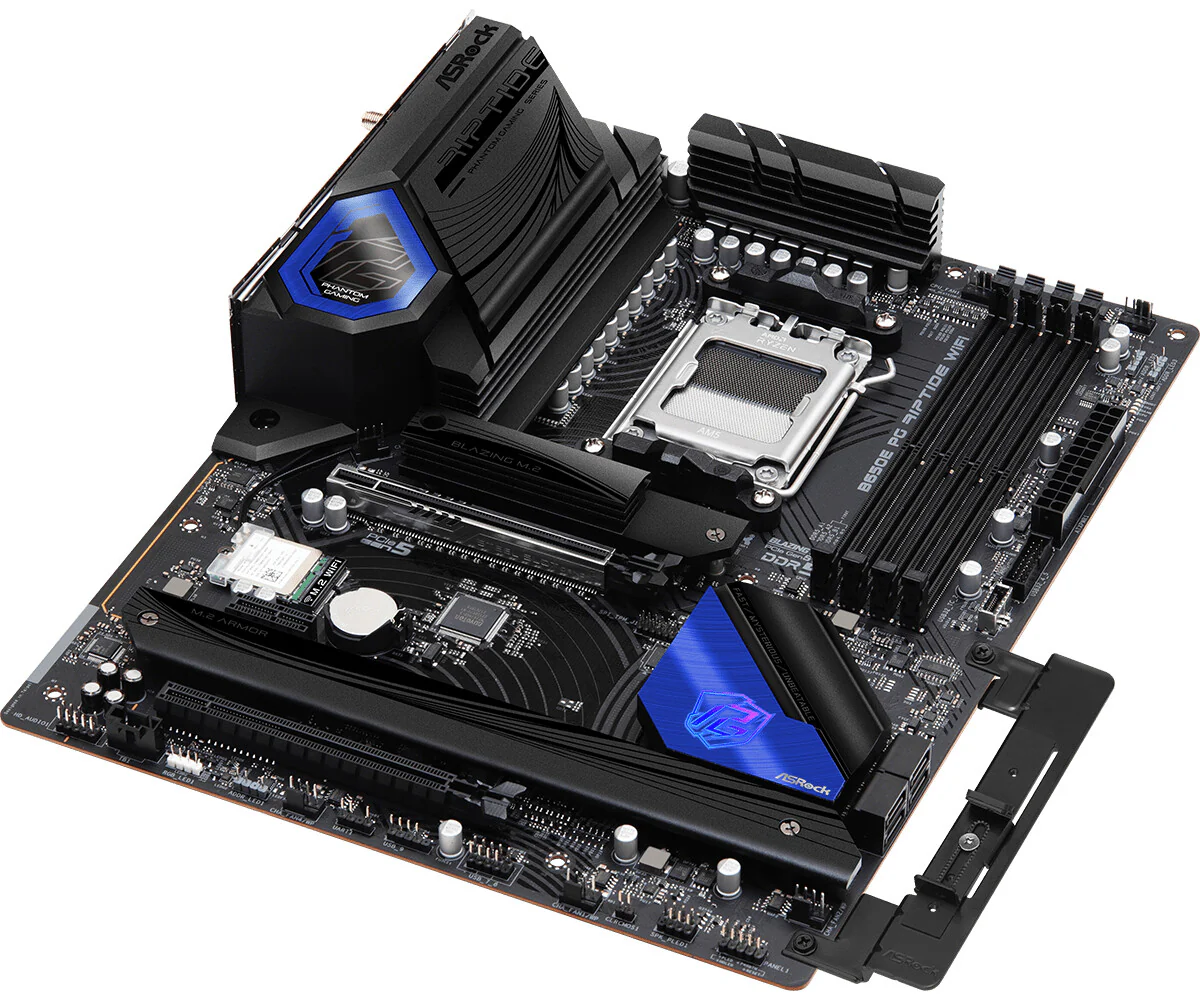 Asrock B650E PG Riptide WiFi ATX motherboard - AMD B650 Socket AM5 - Image 4