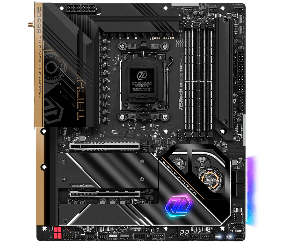 Asrock B650E Taichi Extended ATX motherboard - AMD B650 Socket AM5 - Image 2