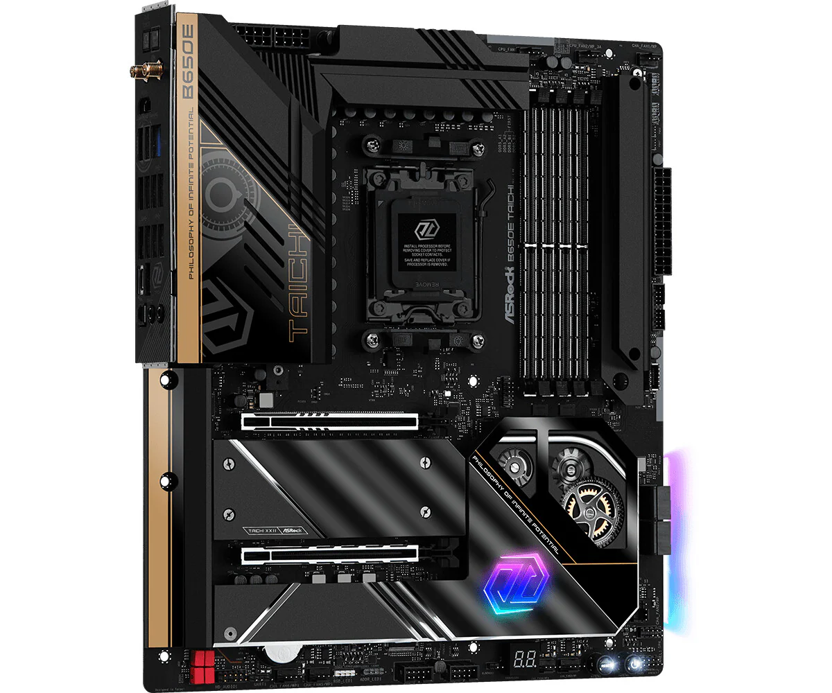 Asrock B650E Taichi Extended ATX motherboard - AMD B650 Socket AM5 - Image 3