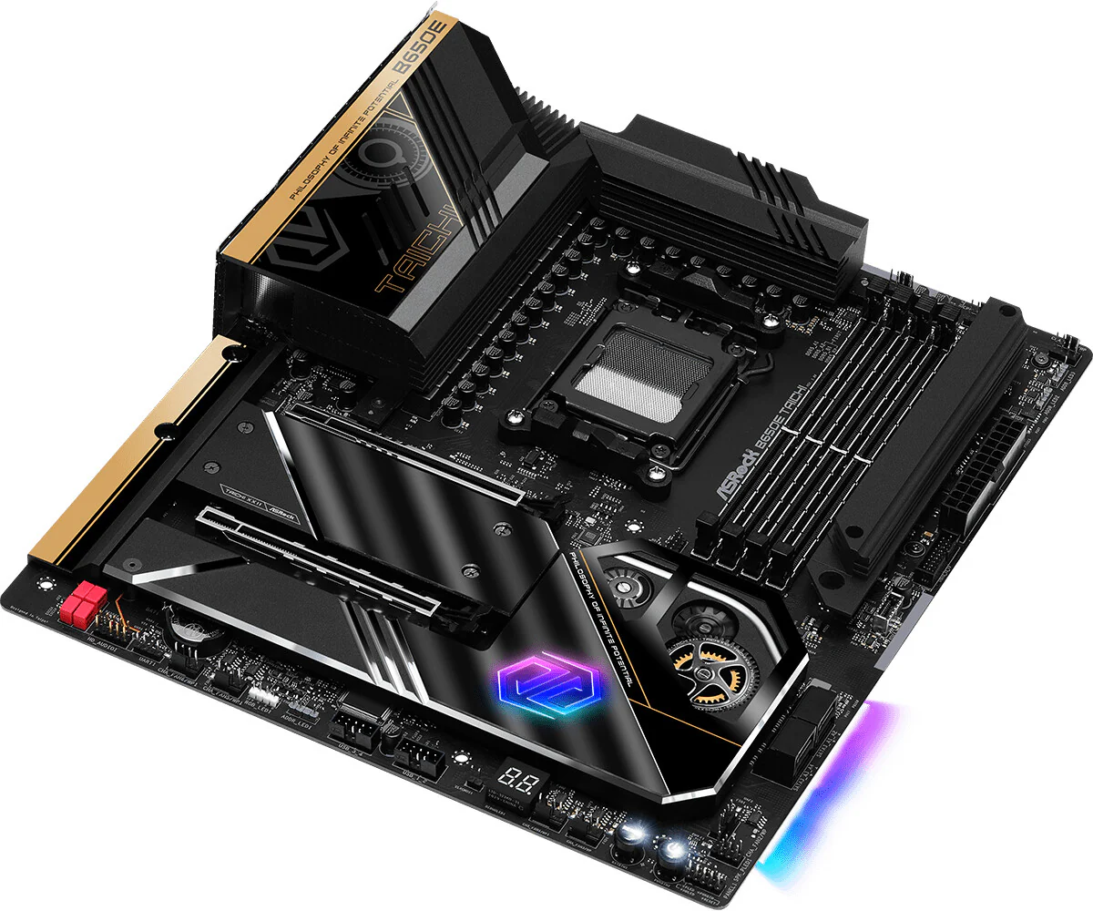 Asrock B650E Taichi Extended ATX motherboard - AMD B650 Socket AM5 - Image 4