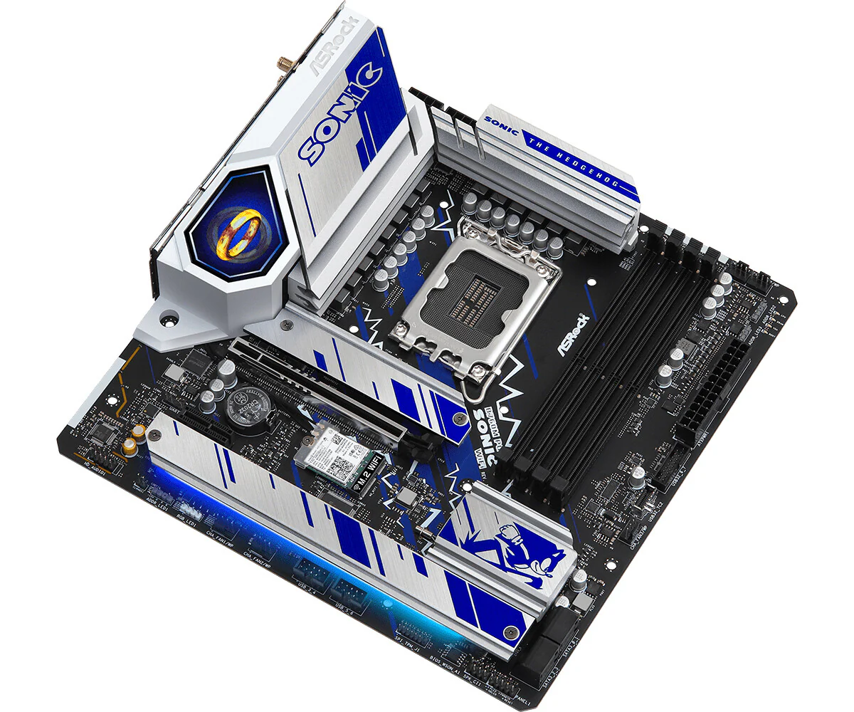 Asrock B760M PG SONIC WIFI micro ATX motherboard - Intel B760 LGA 1700 - Image 3