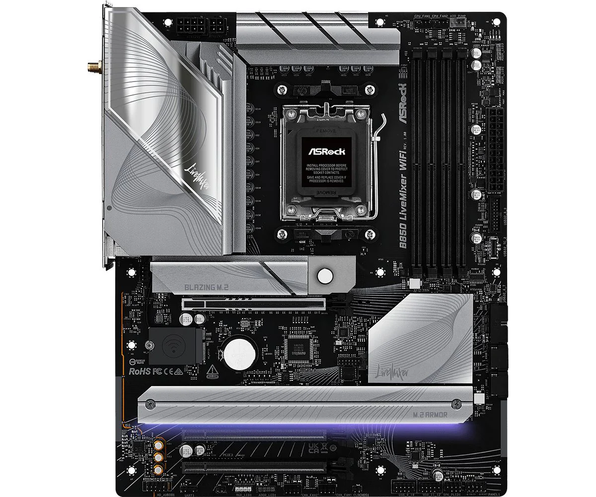 Asrock B850 LiveMixer WiFi AMD B850 Socket AM5 ATX