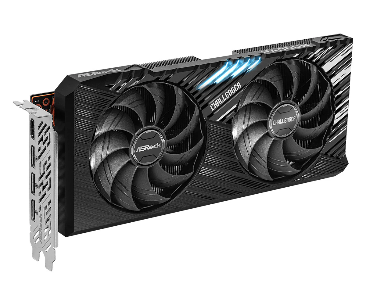 Asrock Challenger OC - AMD 16 GB GDDR6 Radeon RX 7800 XT graphics card - Image 3