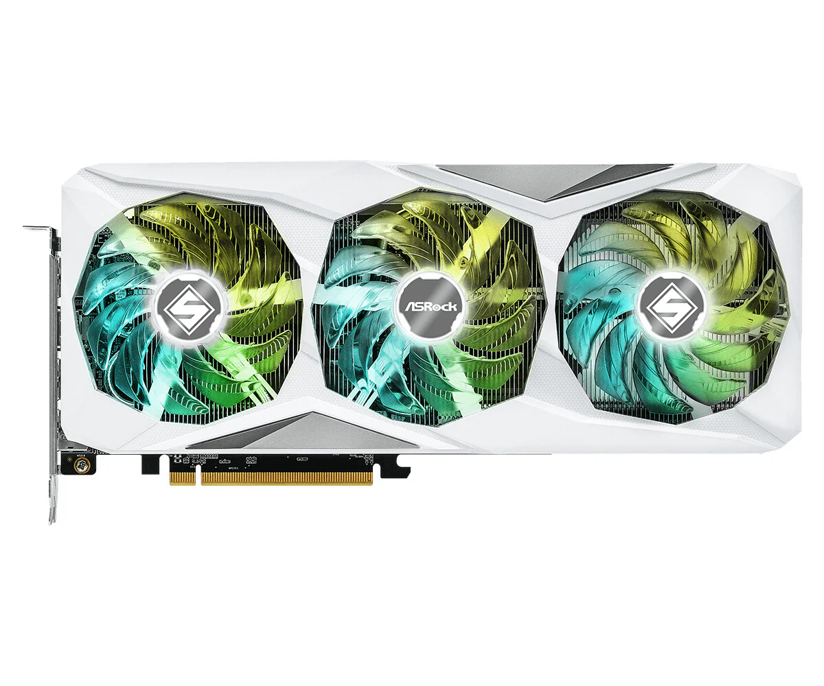 Asrock Steel Legend - AMD 16 GB GDDR6 Radeon RX 7600 XT graphics card - Image 2