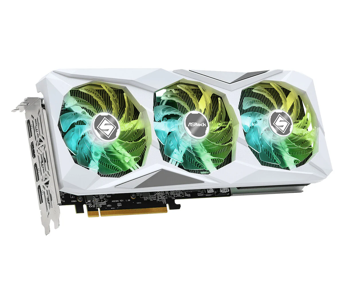 Asrock Steel Legend - AMD 16 GB GDDR6 Radeon RX 7600 XT graphics card - Image 6