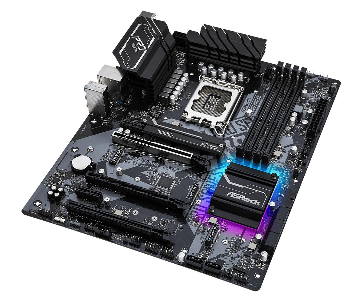 Asrock Z690 PRO RS ATX motherboard - Intel Z690 LGA 1700 - Image 5