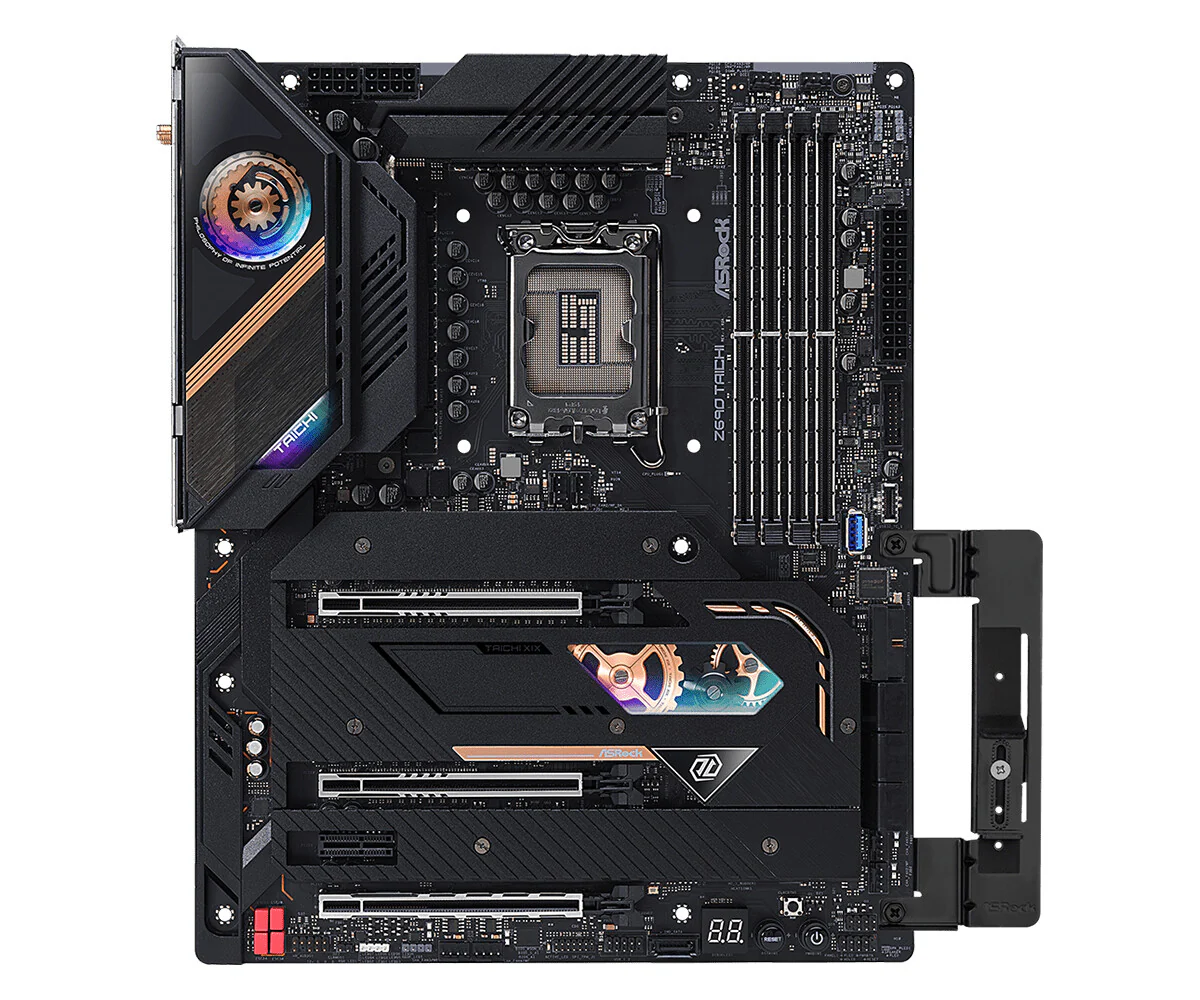 Asrock Z690 Taichi ATX motherboard - Intel Z690 LGA 1700 - Image 2