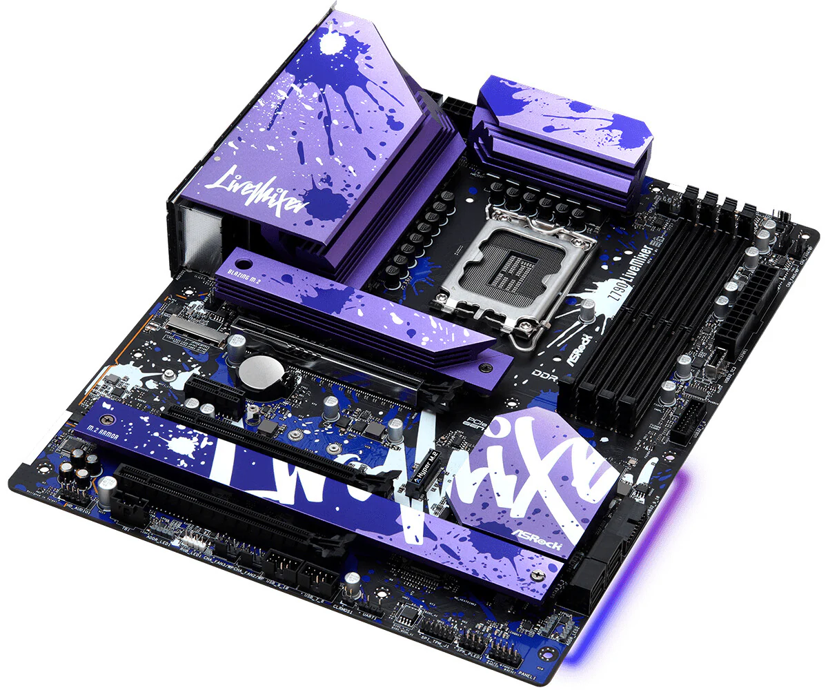 Asrock Z790 LiveMixer ATX motherboard - Intel Z790 LGA 1700 - Image 4