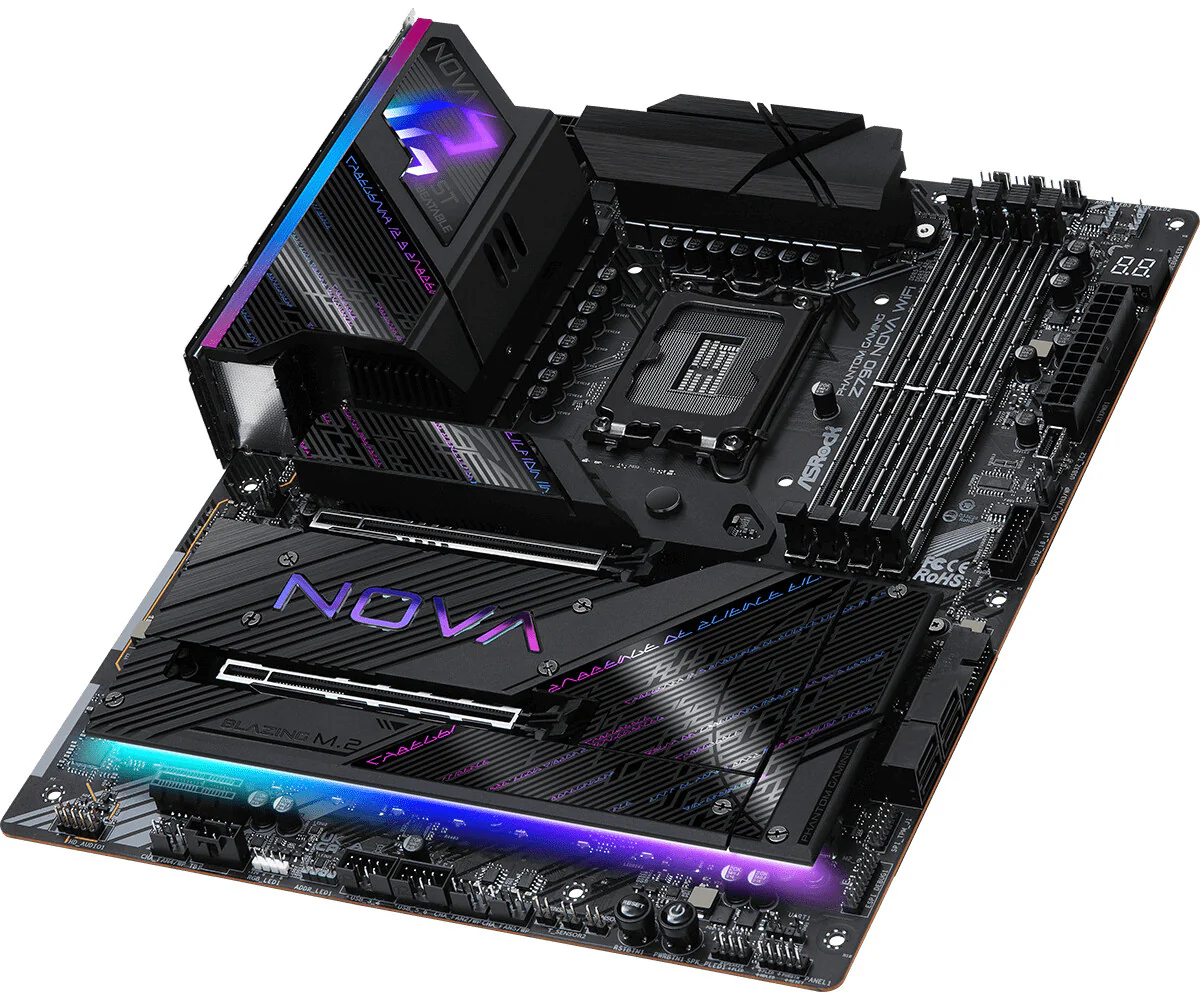 Asrock Z790 Nova WiFi ATX motherboard - Intel Z790 LGA 1700 - Image 3