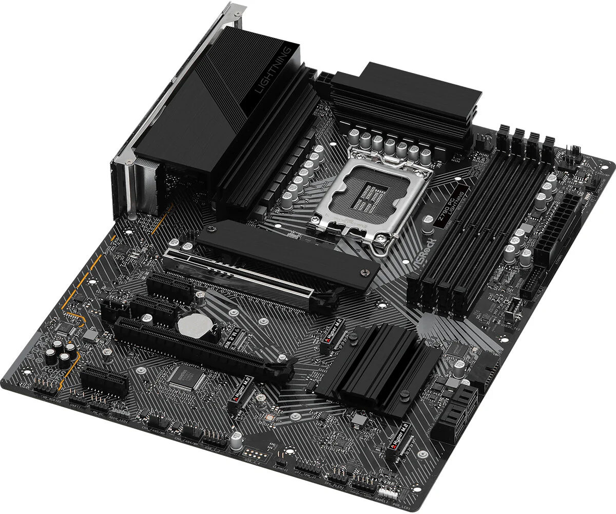 Asrock Z790 PG Lightning ATX motherboard - Intel Z790 LGA 1700 - Image 2