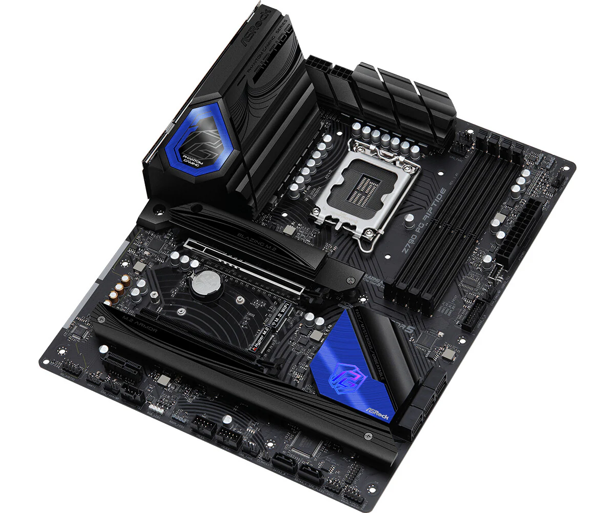 Asrock Z790 PG Riptide ATX motherboard - Intel Z790 LGA 1700 - Image 2